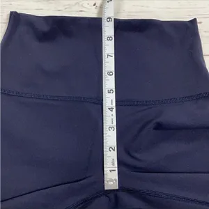 Lululemon Navy Blue Crop Leggings thumbnail 8