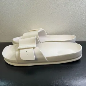 New. Adjustable white shoes Platform Slippers For Women - Ultimate Comfort thumbnail 6