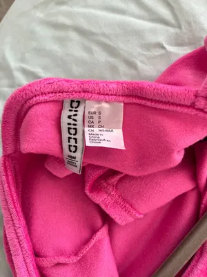 H&M Pink Crop Tank Top thumbnail 3