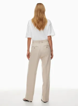 Aritzia Babaton Agency Pant Blk Strp Mt Pearl/Wht thumbnail 2