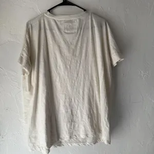 Ruff Hewn Shirt Womens Large White‎ Short Sleeve Button V Neck Pocket Casual Top thumbnail 7