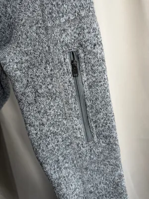 Patagonia Better Sweater Gray Fleece Quarter‎ Zip Pullover XS thumbnail 5