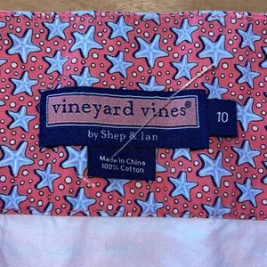 Vineyard Vines Women Fish Anchor Sea Print Patchwork Nautical Faux Wrap Skirt Si thumbnail 5
