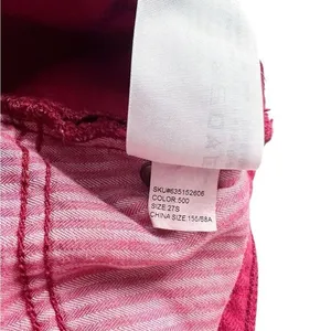 Abercrombie Red A&F Mom Jeans Relaxed‎ Tapered Leg Size 4 Short thumbnail 8