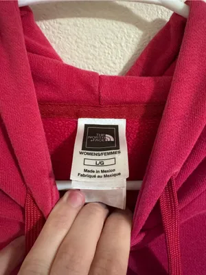 The North Face Hot Pink Women's Hoodie thumbnail 2