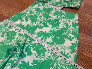 One sleeve backless jumpsuit size L Green Size L thumbnail 12
