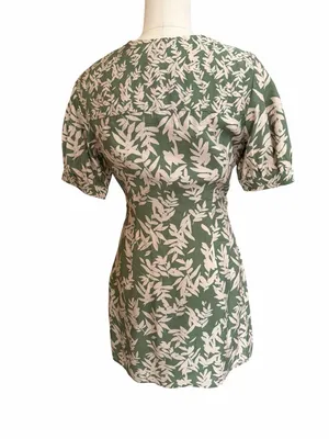 ba&sh‎ Olive Green Lady Dress size small thumbnail 5