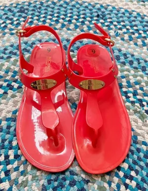 Michael‎ Kors Jelly Sandals Pink Size 6 thumbnail 1