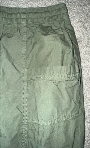 Aerie Olive Cargo Jogger Pants – Trendy Utility thumbnail 2