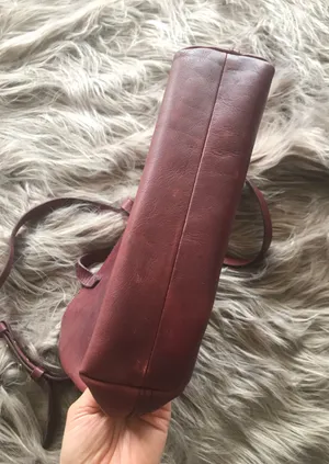 Madewell The Transport Tote Leather Purse Satchel thumbnail 5