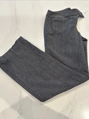 WHBM Vintage Legacy Modern Boot Plaid Dress Pant Slacks size 6R thumbnail 7