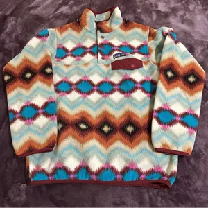 Patagonia Synchilla Fleece Snap T Pullover Cinder Twist, XS thumbnail 3