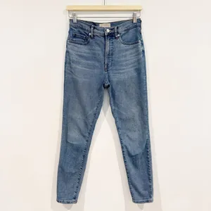 Everlane The High Rise Skinny Jeans‎ Size 27 Blue Denim Pant Minimalist Capsule thumbnail 2