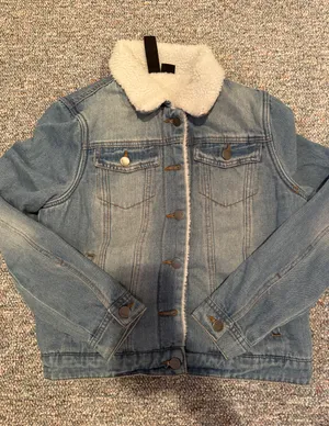 Joy Joy Jean Sherpa Jacket thumbnail 1