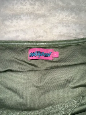 Edikted Olive Green Tube Top thumbnail 3