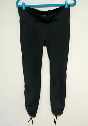 Maternity Black Workout Leggings Pants thumbnail 1