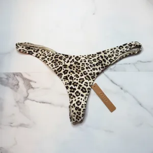 NWT Skims Signature Swim Thong Bikini Bottom thumbnail 2