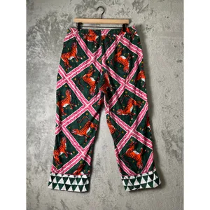 Anthropologie Corinne Lent Tigress Flannel Pajama Pants Large Loungewear Comfort thumbnail 3