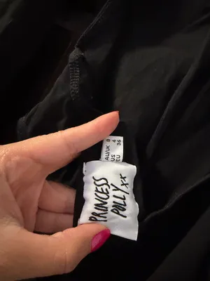 Princess Polly Black backless bodysuit thumbnail 3