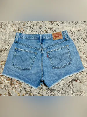 LEVI’S 501® Original High Waist Denim Cutoff Shorts size 30 thumbnail 4