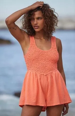 Free People Romper thumbnail 2