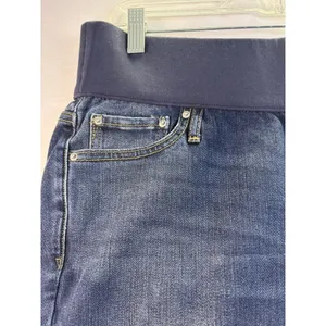 Gap Maternity 1969 Best Girlfriend Medium wash Jeans‎ straight leg Size 29 Short thumbnail 3