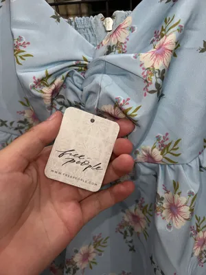 Free People Blue Mini Dress thumbnail 10