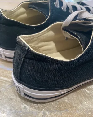 Converse All Star Low Tops Lace Black Sneakers Shoes Women’s 10 thumbnail 9