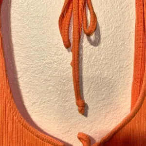 Free People Brynne Mini Dress Peach FP Beach NWOT thumbnail 6
