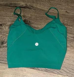 lululemon athletica Teal Green Supportive Padded Sports Bra thumbnail 1