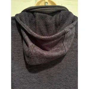 The North Face Womens XS Gray Moto Ribbed Full Zip Jacket Fleece Hoodie thumbnail 7