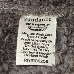 Sundance Womens Mountain Loft‎ Gorpcore Bell Sleeve Loft Fleece Pullover XS thumbnail 4
