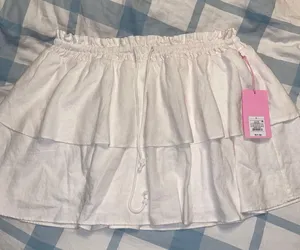 Stoney Clover Lane White Skirt NWT thumbnail 1