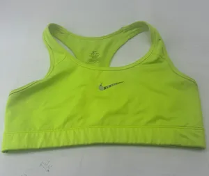 Nike Neon Lime Racerback Sports Bra thumbnail 1