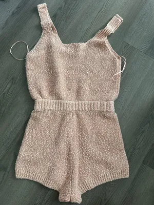 Free People Beach Knit Romper thumbnail 5