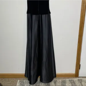 Vintage Tadashi‎ Velvet Dress Black thumbnail 7
