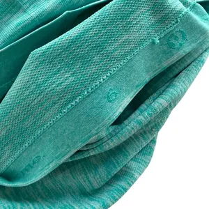 Lululemon Swiftly Tech Long Sleeve Crew 6 ORIGINAL Fit Heathered Blue Tropics thumbnail 4