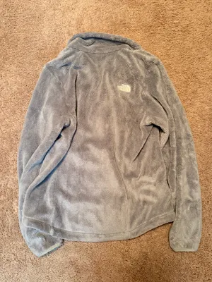 The North Face Gray Osito-Style Fleece Jacket thumbnail 6