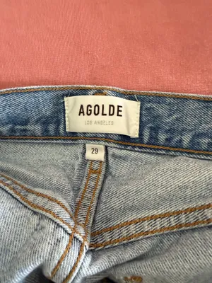 AGOLDE Lana Jeans Mid-Rise Straight thumbnail 3