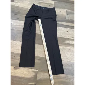 Express Brown Metallic Thread Pants Size 4 Slim Modern Fit thumbnail 8