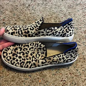Rothy's Blue and White Slip-On Sneakers thumbnail 4