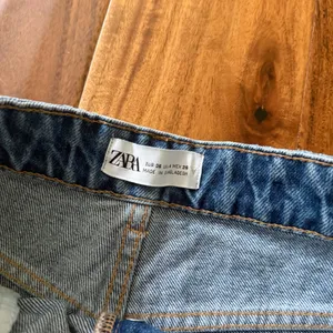 Zara Distressed Denim Jean Shorts Shorts thumbnail 5