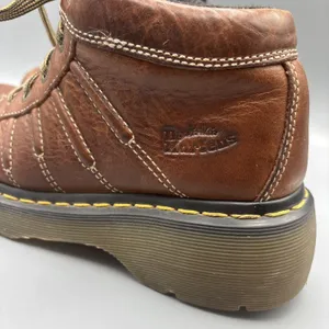 Dr Martens Chunky Ankle Boots Womens Size 7 Mens 6 Brown Lace Up Hightop Y2K thumbnail 7