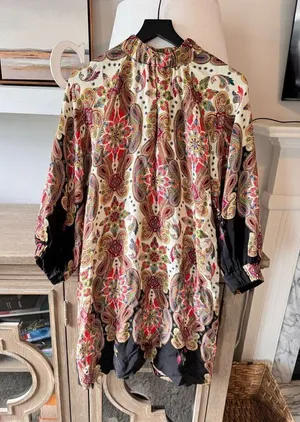 Uncle Frank Jewel Medallion Dress Size‎ Small/ Medium thumbnail 1