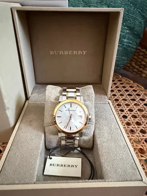 Burberry BU9105 Two-Tone Rose Gold Stainless Steel Ladies Watch thumbnail 1