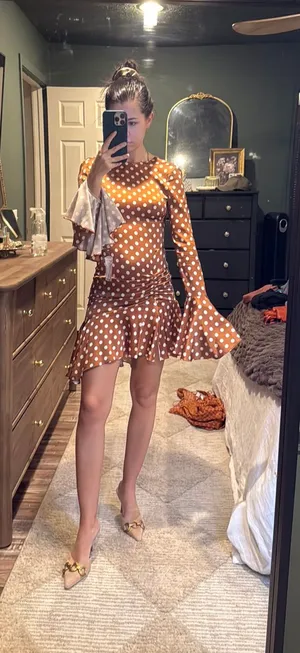 Caroline Constas Monique Mini Dress thumbnail 1