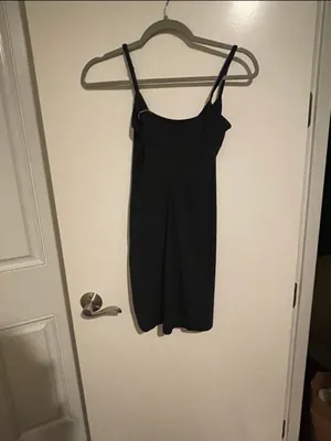 SKIMS NWT Fits Everybody Slip Dress S Onyx thumbnail 3