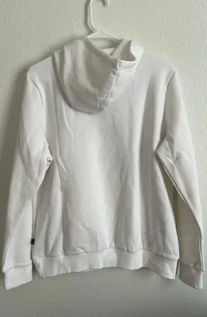 White Workout Hoodie thumbnail 3