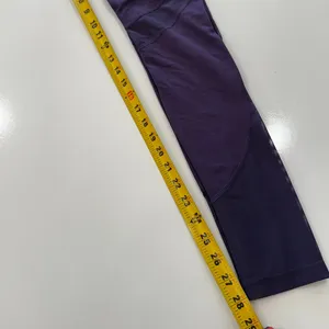 Gymshark Dry Full Length Leggings Purple Athletic Pants Cutout Mesh Size M thumbnail 8