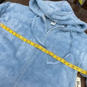 No Boundaries Fuzzy Shorty Pajama Suit Romper thumbnail 6